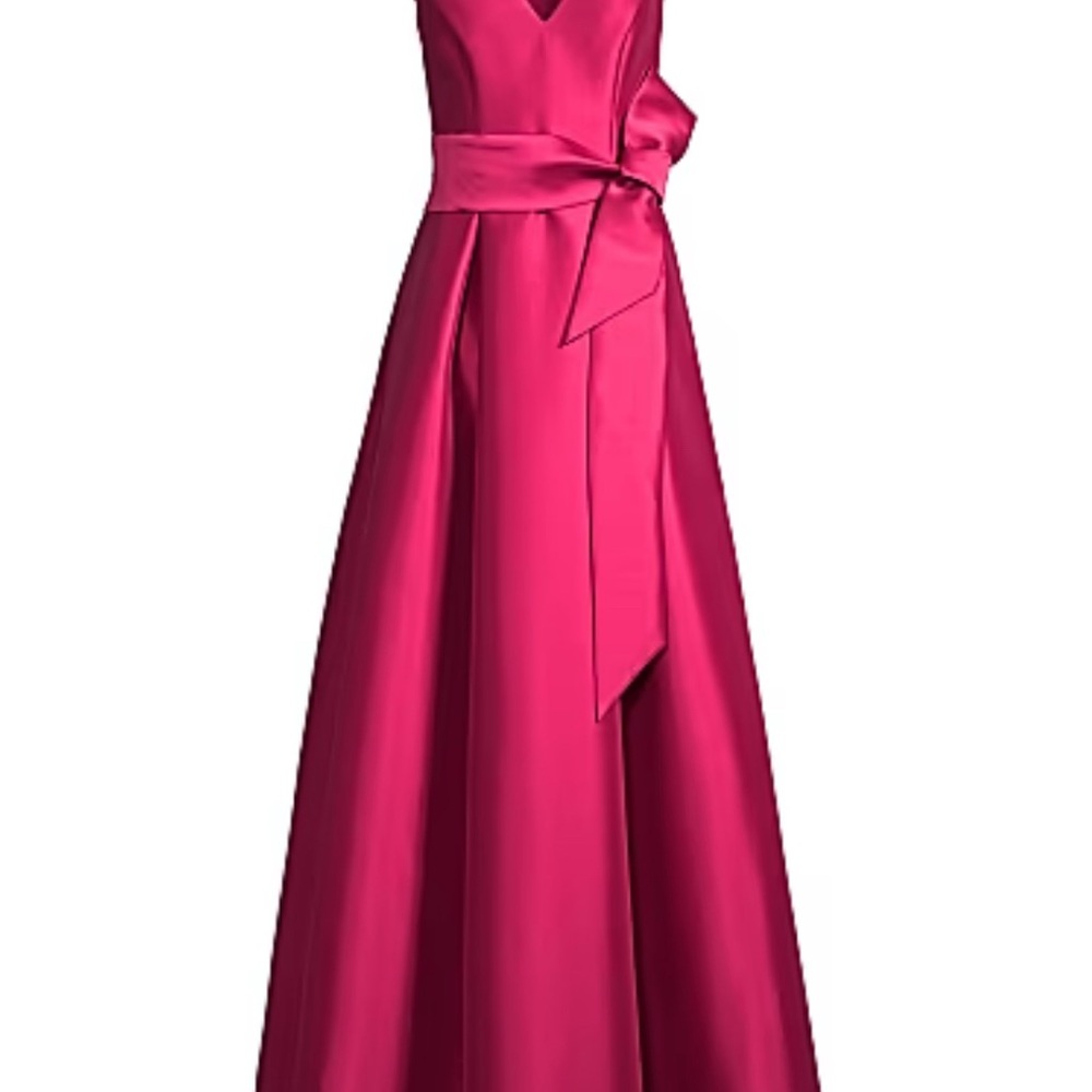 Aidan Mattox Vibrant Pink Dress